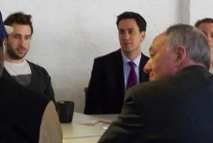 Photo of James Norris, Ed Miliband, Ken Livingstone & Jamal Edwards MBE